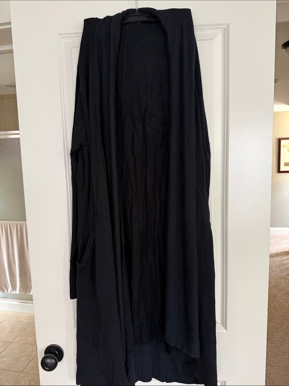 Athleta Black Pullover Top